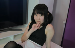 18 tear old schoolgirl Tiff Bannister takes selfies while disrobing in bedroom